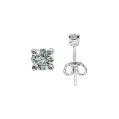 Pırlanta Erkek Küpesi - 0,23 Karat 18 Ayar