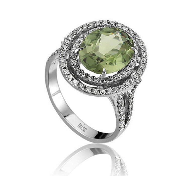 Pırlantalı Sultanit Fantezi Yüzük