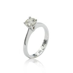 0,58 Karat Pırlanta Tektaş Yüzük - 14 Ayar