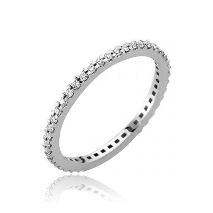 Tamtur Pırlanta Yüzük - G Renk 0,29 Karat 18 Ayar