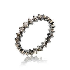 Tamtur Brown Pırlantalı Yüzük - 0,75 Karat 14 Ayar