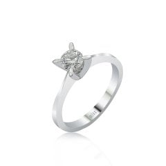 0,40 Karat Pırlanta Tektaş Yüzük 14 Ayar