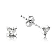 Tektaş Pırlanta Set - 0,54 Karat 14K