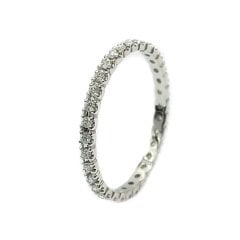 0,32 Karat Pırlanta Tamtur Yüzük 14 Ayar