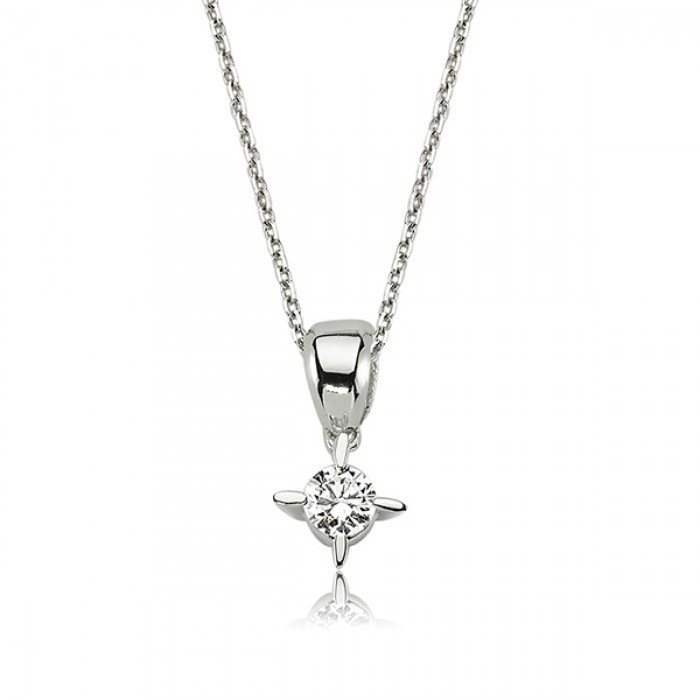 Tektaş Pırlanta Set - 0,45 Karat 14K