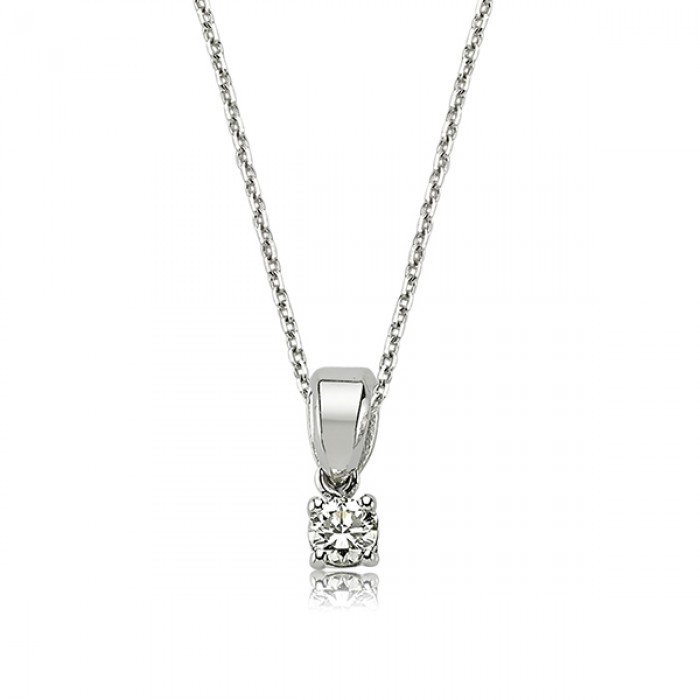 Tektaş Pırlanta Set - 0,41 Karat 14K