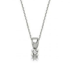 Tektaş Pırlanta Set - 0,27 Karat 18K