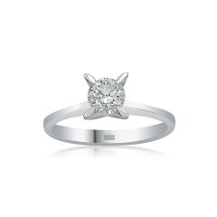 0,43 Karat PırlantaTektaş Yüzük 14 Ayar