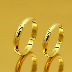 Altın Evlilik Alyansı Klasik 3MM Sarı - Çift Alyans