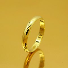 Altın Evlilik Alyansı Klasik 3MM Sarı - Çift Alyans