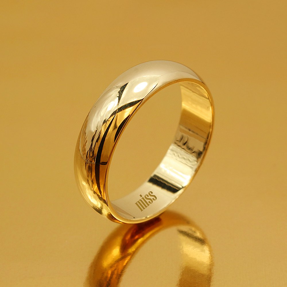 Altın Klasik Evlilik Alyansı 5mm Rose - Kadın Alyans 7-16 Ölçü Seçiniz