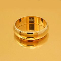 Altın Klasik Evlilik Alyansı 5mm Rose - Kadın Alyans 7-16 Ölçü Seçiniz