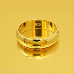 Altın Klasik Evlilik Alyansı 5mm Sarı - Erkek Alyans 17-25 Ölçü Seçiniz