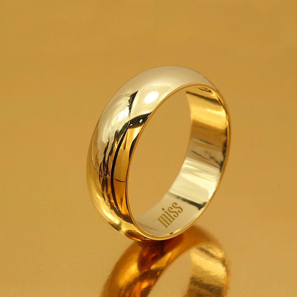 Altın Klasik Evlilik Alyansı 6mm Rose - Erkek Alyans 17-25 Ölçü Seçiniz