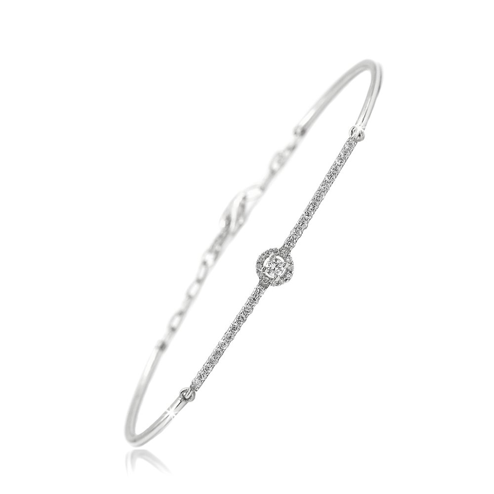 Pırlanta Bileklik - 0,39 Karat 14 Ayar