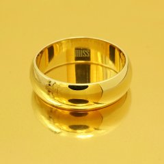 Altın Klasik Evlilik Alyansı 6mm Sarı - Çift Alyans