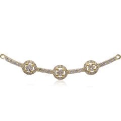 Fantezi Pırlanta Kolye - 0,53 Karat 14 Ayar