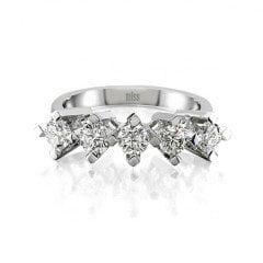 Beştaş Pırlanta Yüzük - G Renk 1,02 Karat 14 Ayar