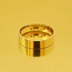 Altın Klasik Evlilik Alyansı 5mm Sarı - Erkek Alyans 17-25 Ölçü Seçiniz