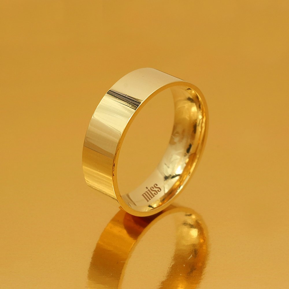 Altın Klasik Evlilik Alyansı 6mm Rose - Kadın Alyans 7-16 Ölçü Seçiniz