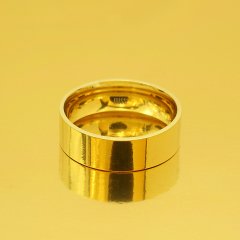 Altın Klasik Evlilik Alyansı 6mm Sarı - Kadın Alyans 7-16 Ölçü Seçiniz