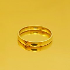 Altın Klasik Evlilik Alyansı 3mm Sarı - Çift Alyans