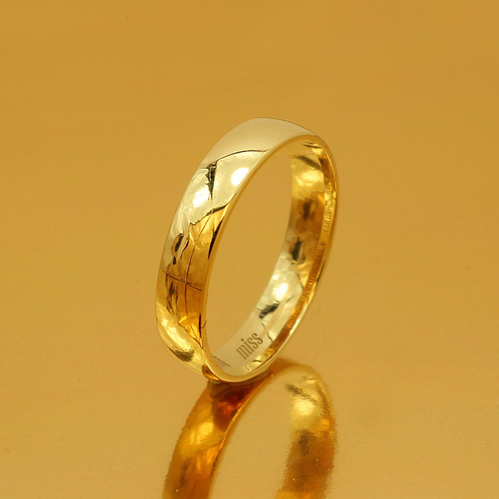 Altın Klasik Evlilik Alyansı 4mm Rose - Erkek Alyans 17-25 Ölçü Seçiniz