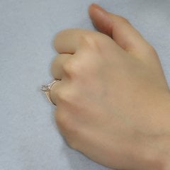 Tektaş Pırlanta Yüzük - 0,16 Karat 14 Ayar