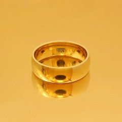 Altın Klasik Evlilik Alyansı 6mm Rose - Kadın Alyans 7-16 Ölçü Seçiniz