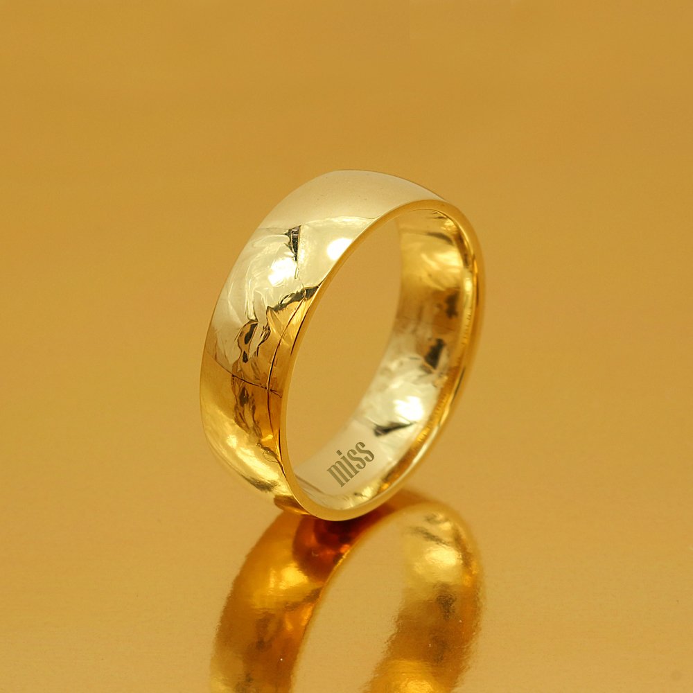 Altın Klasik Evlilik Alyansı 6mm Rose - Kadın Alyans 7-16 Ölçü Seçiniz