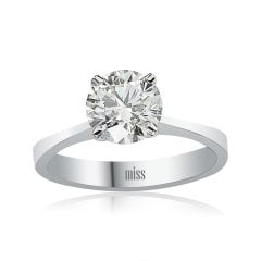 Tektaş Pırlanta Yüzük - 1,00 Karat 14 Ayar