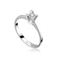 Tektaş Pırlanta Yüzük - 0,20 Karat 18 Ayar