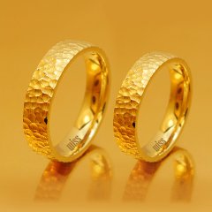 Altın Klasik Evlilik Alyansı 5mm Rose - Çift Alyans
