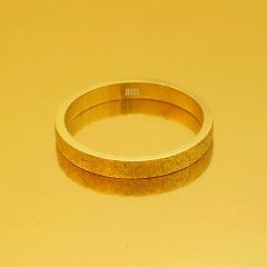 Altın Klasik Evlilik Alyansı 3mm