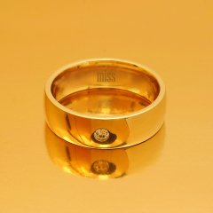 Altın Klasik Evlilik Alyansı 6mm Rose - Çift Alyans