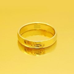 Altın Klasik Evlilik Alyansı 4MM