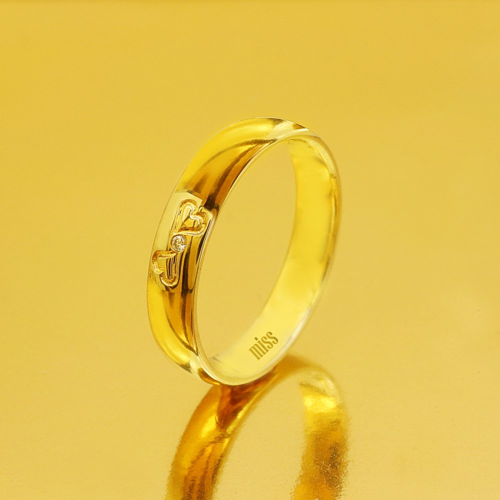 Altın Klasik Evlilik Alyansı 4MM