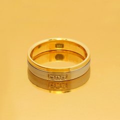 Altın Klasik Evlilik Alyansı 4MM Rose - Çift Alyans