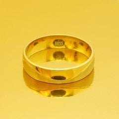 Altın Klasik Evlilik Alyansı 5mm