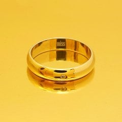 Altın Klasik Evlilik Alyansı 4MM