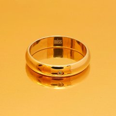 Altın Klasik Evlilik Alyansı 4MM Rose - Kadın Alyans 7-16 Ölçü Seçiniz