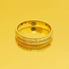 Altın Klasik Evlilik Alyansı 4MM