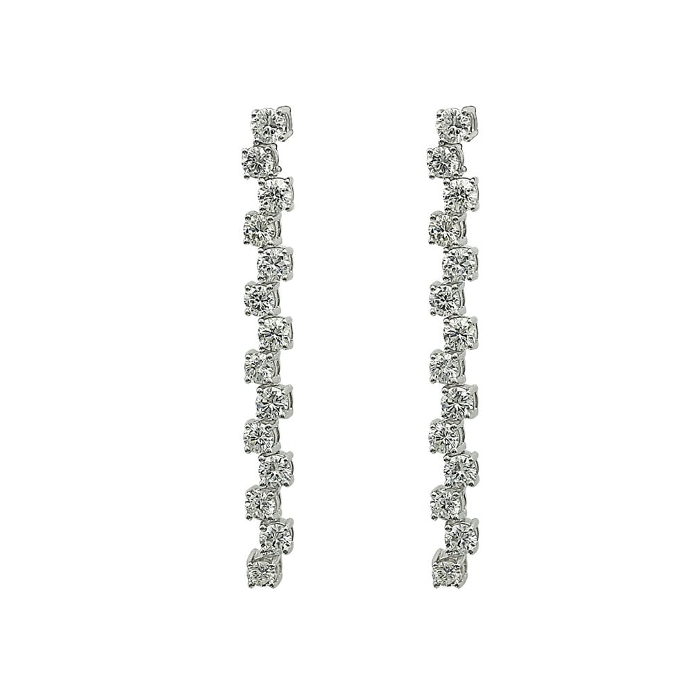 Sallantılı Pırlanta Küpe