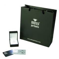 Kelebekli Mineli Yüzük - Damla Pırlanta 14 Ayar