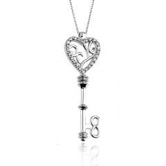 Kalbin Anahtarı - Pırlanta Kolye