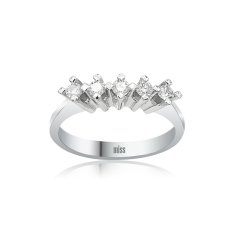 Beştaş Pırlanta Yüzük - 0,27 Karat G Renk 8 Ayar